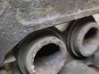 суппорт тормозной передний правый, Hyundai Santa Fe 2 поколение 2005-2010