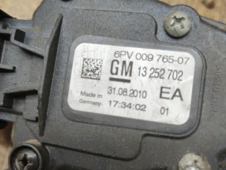 педаль газа, ориг. номер 13252702, 6PV009765-07, Opel Astra J 2009-2012