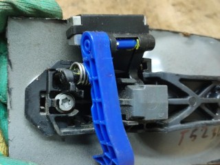 ручка наружная двери задней левой, Toyota Yaris 2 поколение XP90 2005-2009