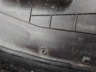 пыльник крыла передний правый, ориг. номер 631306RA0A, Nissan Rogue T33 2020-2024