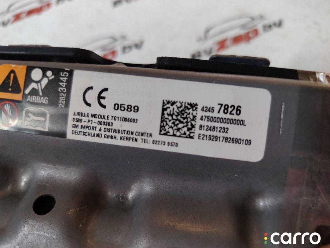 подушка безопасности коленная водителя Buick Encore GX 1 поколение 2019-2023, левый руль, 42457826, фото 3