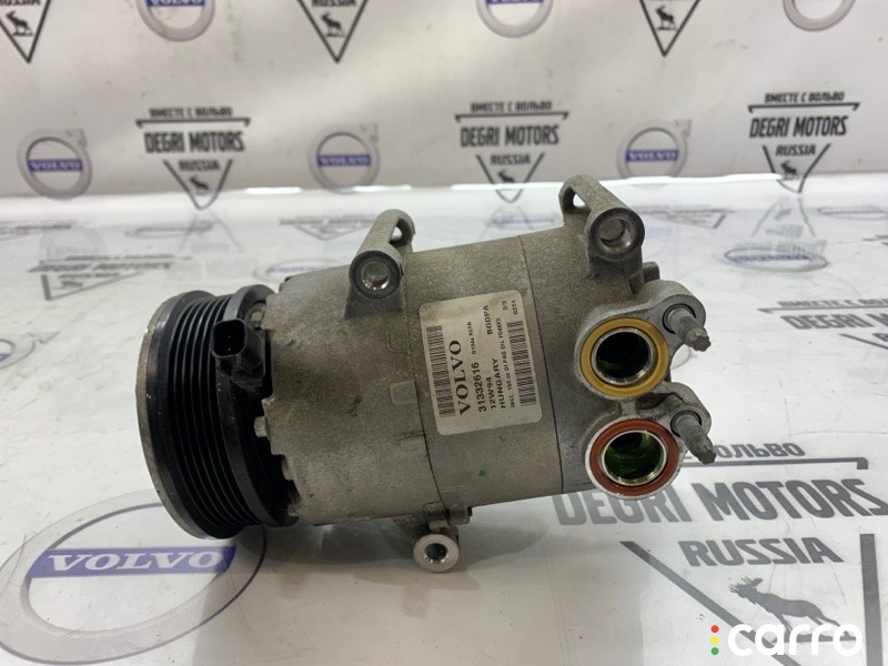 Компрессор кондиционера Volvo V60 2010-2013, 36012441, фото 4