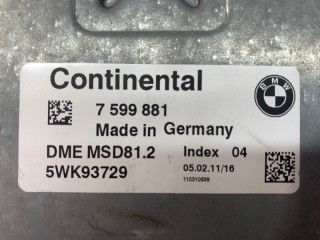 Блок DME, ориг. номер 12147640015, BMW 320i E92 2010-2014