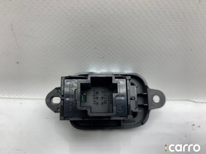 Кнопка стеклоподъемника задняя Volvo V50 2003-2007, левый руль, 30658449, фото 3