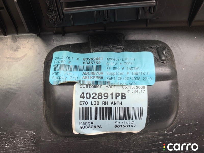 51477145912 Обшивка салона задняя правая BMW X5 E70 2008г. - фото №6