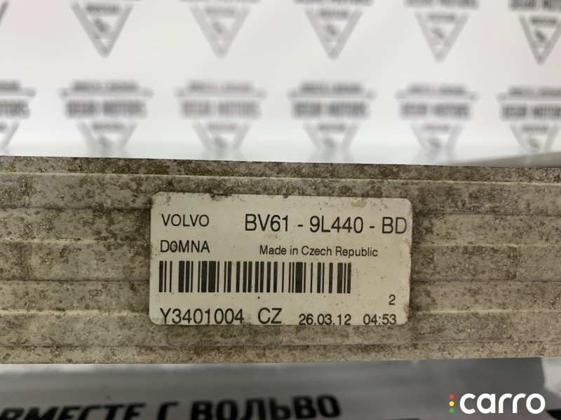 Радиатор интеркулера Volvo V60 2010-2013, 31368270, фото 8