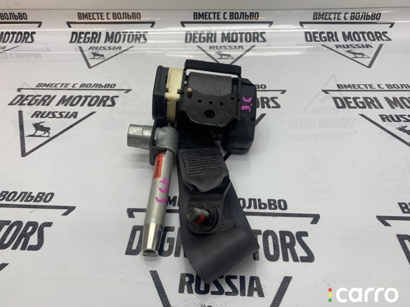 Ремень безопасности задний Volvo S80 184 1998-2003, левый руль, 8639878, фото 6