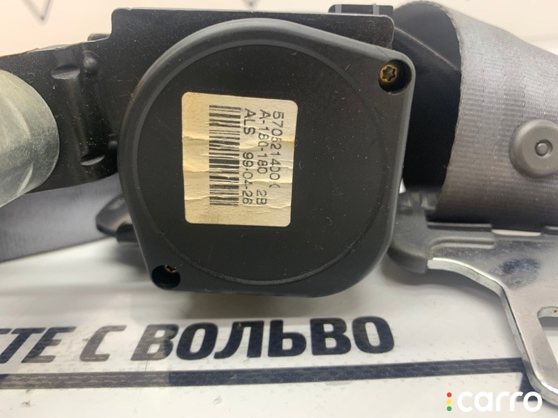 Ремень безопасности задний Volvo S80 184 1998-2003, левый руль, 8639878, фото 8