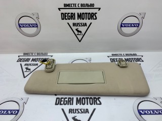 Козырек солнцезащитный левый, ориг. номер EDQ501190LUM, Land Rover Discovery 3 L319 2004-2009