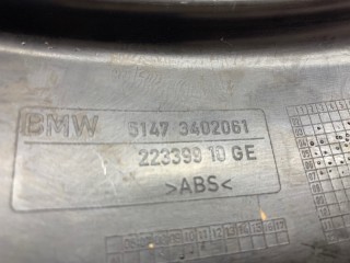 Накладка порога задняя левая, ориг. номер 51473404759, BMW X3 2006-2010