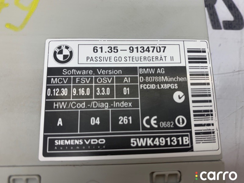 Блок управления центральным замком BMW 525i E60 2002-2007, 61359134707, фото 6