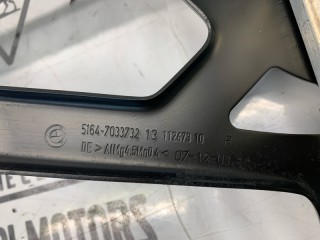 Кронштейн усилителя бампера передний правый, ориг. номер 51647163484, BMW 530i E60 2002-2007