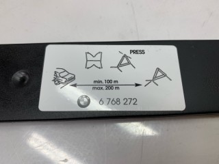 Знак аварийной остановки, ориг. номер 71606770487, BMW 525i E60 2002-2007