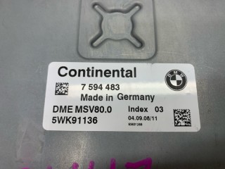 Блок DME, ориг. номер 12147594483, BMW 525i E61 2007-2010