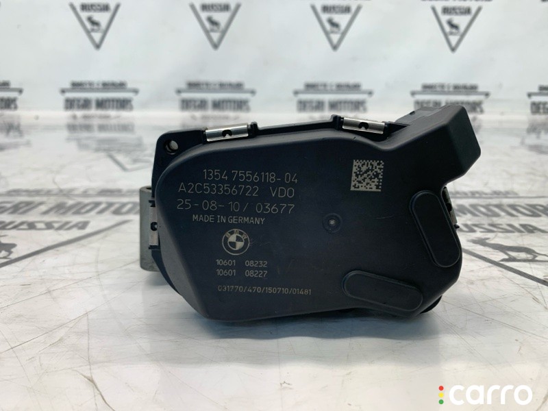 13547556118 Дроссельная заслонка BMW 523i F10 2010г. - фото №5
