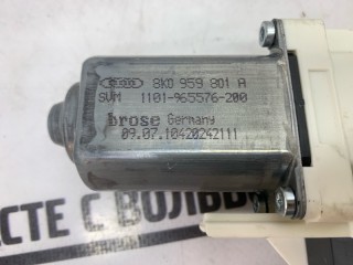 Мотор стеклоподъемника передний левый, ориг. номер 8K0959801A, Audi A4 8K 2007-2012