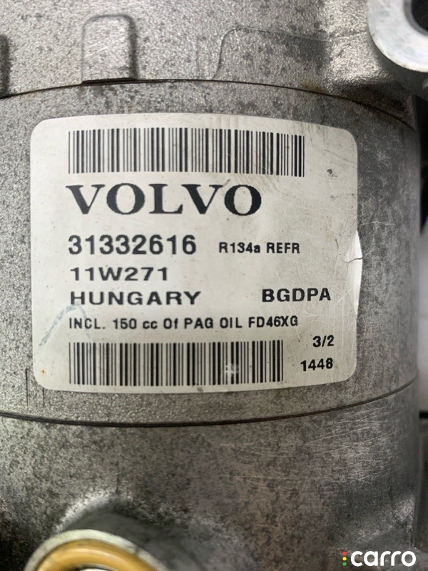 36012441 Компрессор кондиционера Volvo V60 2012г. - фото №6
