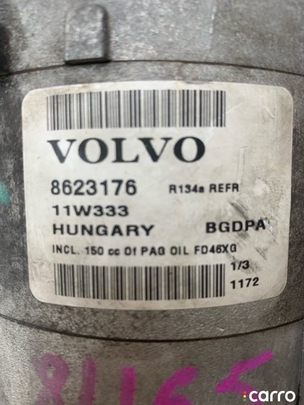 Компрессор кондиционера Volvo XC60 2008-2013, 36012442, фото 3