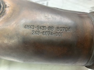 Коллектор выпускной левый, ориг. номер LR002504, Land Rover Range Rover L322 2002-2005