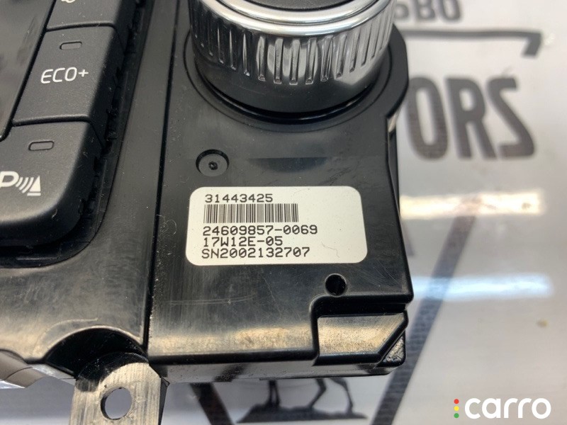 Блок управления климат-контролем Volvo S60 2013-2018, 31443427, фото 2