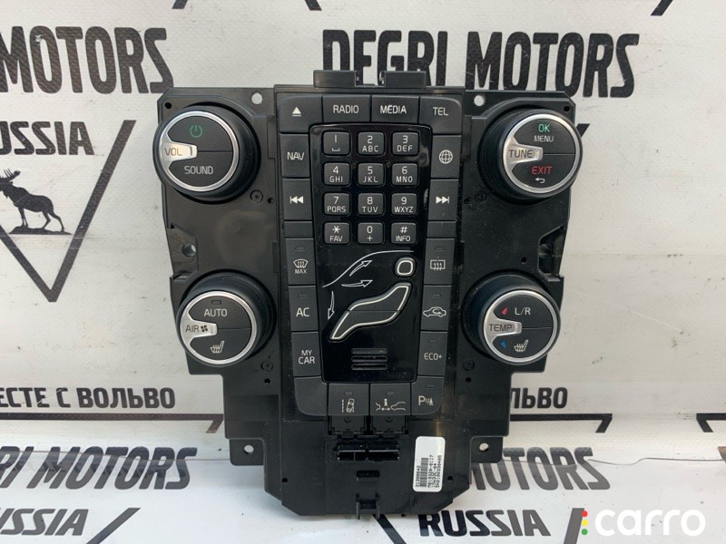 Блок управления климат-контролем Volvo V40 2012-2017, 31398642, фото 2