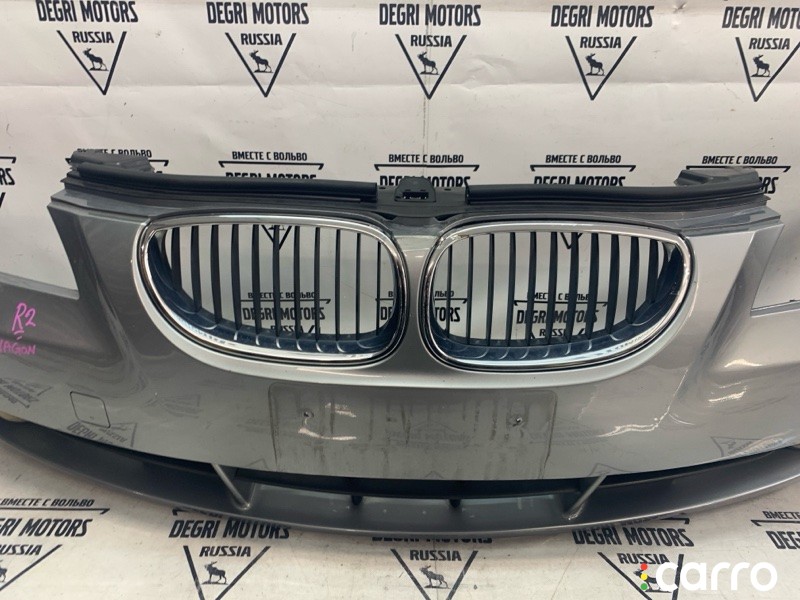 Бампер передний BMW 525i E61 2002-2007, 51117111740, фото 1