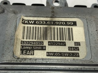Блок ксенона левый, ориг. номер 31283921, Volvo V70 2007-2013