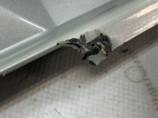 Накладка порога левая, ориг. номер 39867871, Volvo S40 2007-2012
