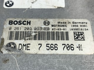 Блок управления двигателем, ориг. номер 12147566725, BMW 740i E65 2005-2008