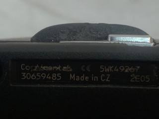 Ключ зажигания, ориг. номер 30659497, Volvo S60 2010-2013