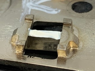 Накладка декоративная передняя левая, ориг. номер 51417225551, BMW 530i F10 2009-2013
