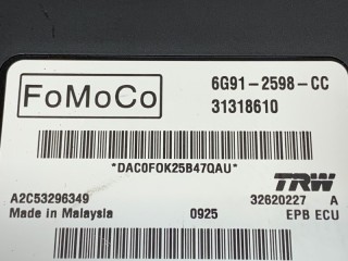 Блок управления стояночным тормозом, ориг. номер 31445647, Volvo V70 2007-2013