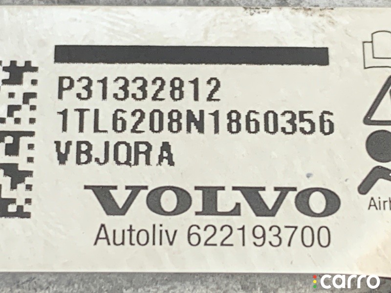 Подушка безопасности в руль Volvo XC90 2006-2014, левый руль, 31332812, фото 5