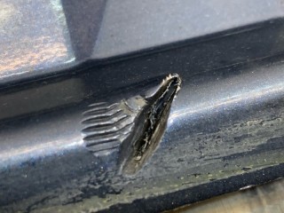 Накладка порога левая, ориг. номер 39867871, Volvo V50 2007-2012