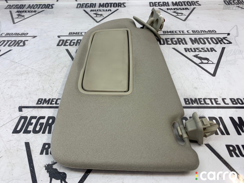 Козырек солнцезащитный левый Volvo S60 2004-2010, левый руль, 39985808, фото 4