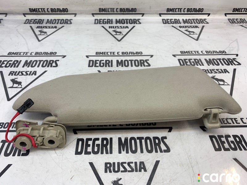 Козырек солнцезащитный левый Volvo S60 2004-2010, левый руль, 39985808, фото 7