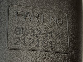 Замок ремня безопасности задний, ориг. номер 8632319, Volvo XC70 2007-2013