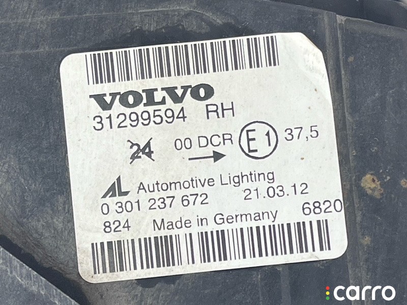 Фара передняя правая Volvo V50 2007-2012, 32206145, фото 9