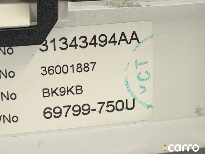 Щиток приборов Volvo XC60 2008-2013, 36001887, фото 6