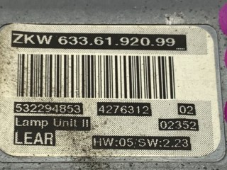 Блок ксенона правый, ориг. номер 31283922, Volvo V70 2007-2013