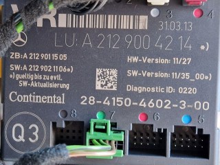 Блок комфорта, ориг. номер A2129004214, Mercedes E W212 2009-2013