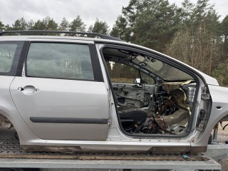 Стойка кузовная центральная правая, Peugeot 307 2001-2005
