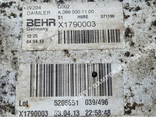 Радиатор масляный, ориг. номер A0995001100, Mercedes E W212 2009-2013