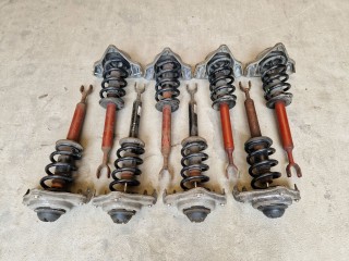 Стойка передняя левая, ориг. номер 4F0413031AN, 4F0413031AP, Audi A6 C6 (S6,RS6) 2004-2008