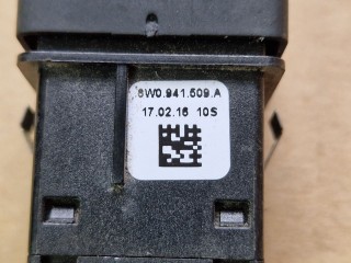 Кнопка аварийной сигнализации, ориг. номер 8W0941509A, Audi A4 Allroad A4 B9 Allroad 2015-2020