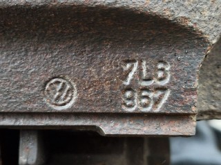 Суппорт задний правый, ориг. номер 7L0967, Volkswagen Touareg 1 2002-2007