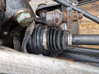 Полуось задняя (приводной вал, ШРУС), ориг. номер 7L6501201B, Volkswagen Touareg 1 2002-2007