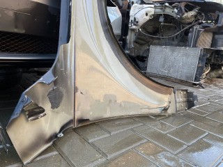 Крыло переднее правое, ориг. номер 4L0821105, 4L0821106, Audi Q7 4L restailing 2009-2015