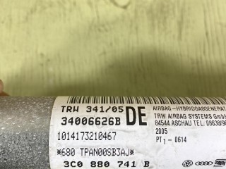 подушка безопасности боковая (шторка), ориг. номер 3C0880741B, 34006626B, Volkswagen Passat B6 1997-2001