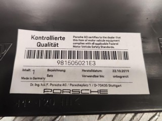юбка бампера задняя, ориг. номер 981505021E3, Porsche 718 Cayman 982 2016-2026